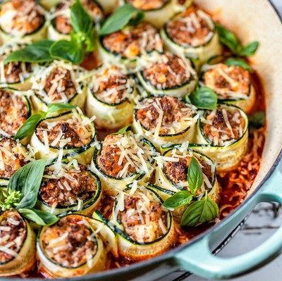 Zucchini Cannelloni Bake